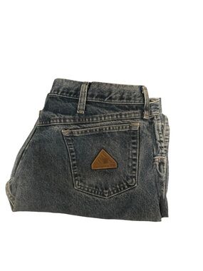 Men’s Bulwark FR Dark Wash Denim Jeans with Leather Patch size 38